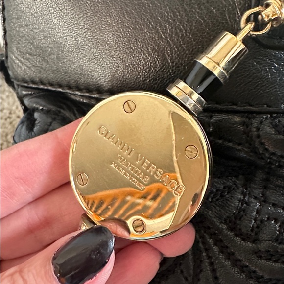 Gianni Versace Quilted Napa leather vanitas lady Athena - Picture 7 of 16